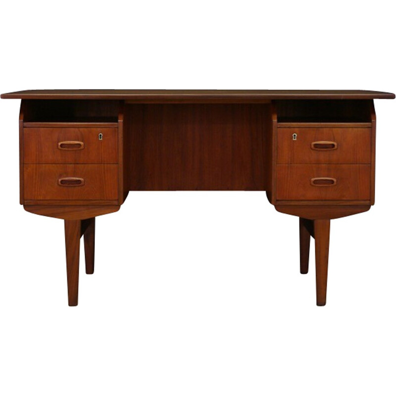 Writing desk in teak - 1960s