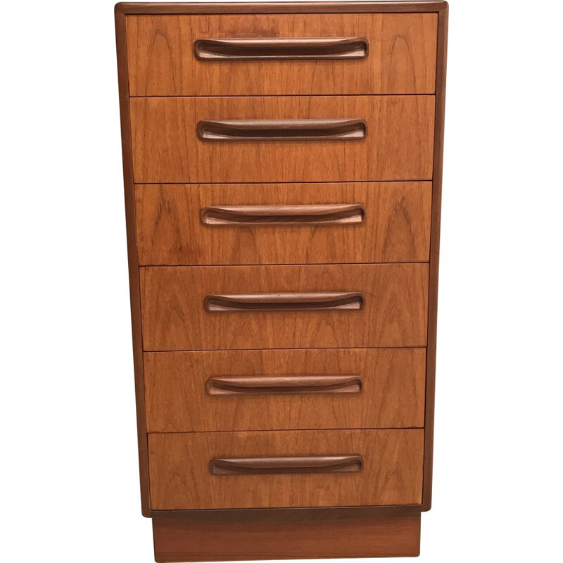 Vintage teak chest of drawers by G-Plan - 1960s