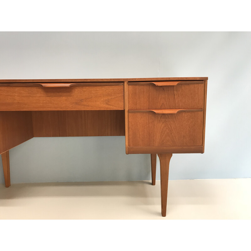 Desk in teak by Frank Guille for Austinsuite - 1960s