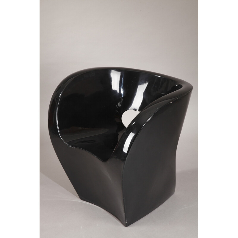 Paire de fauteuils noirs "Little Albert",  Ron ARAD - 2000