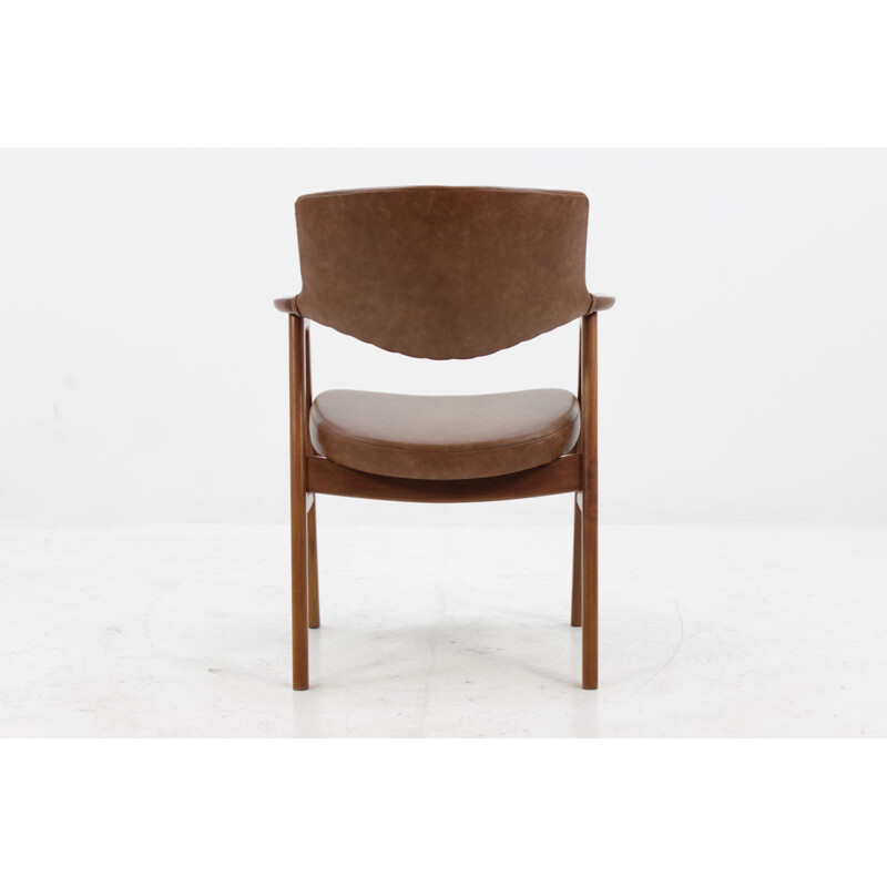 Suite de 4 fauteuils vintage scandinaves par Erik Kirkegaard pour Høng Stolefabrik - 1960