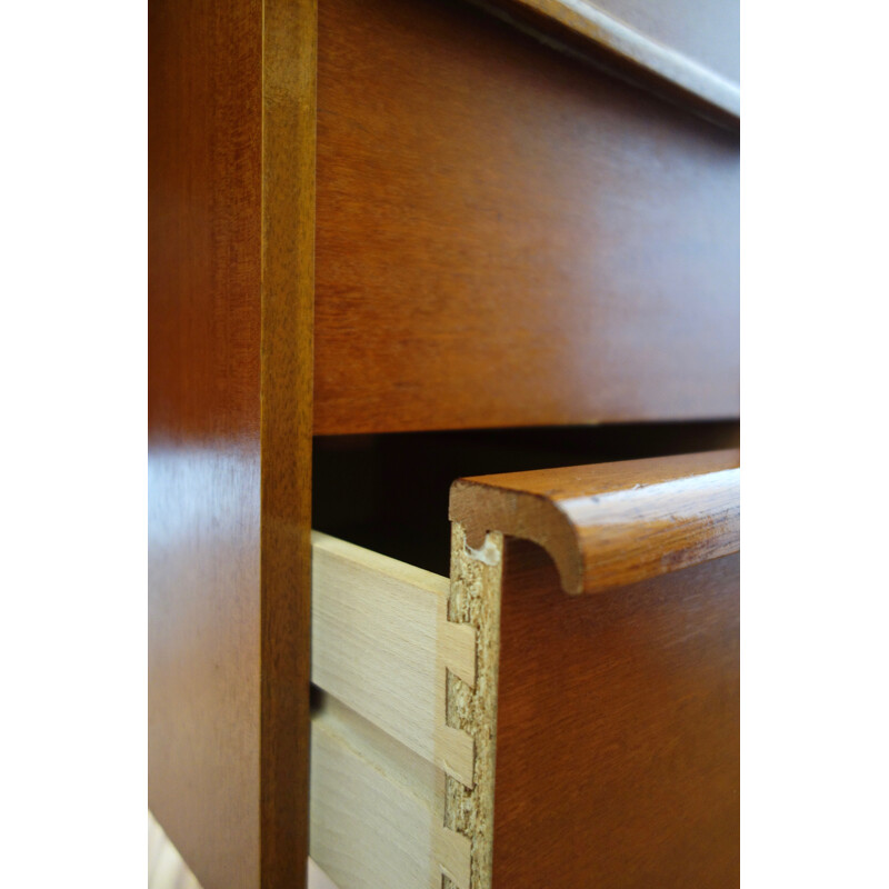 Vintage scandinavian teak desk - 1960s