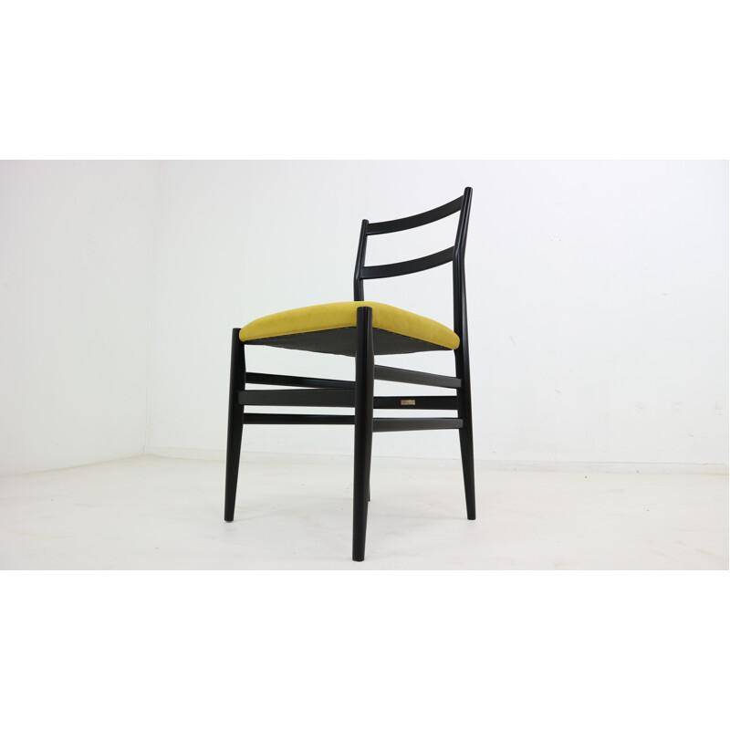 Set if 4 vintage Leggera chairs by Gio Ponti - 1950s