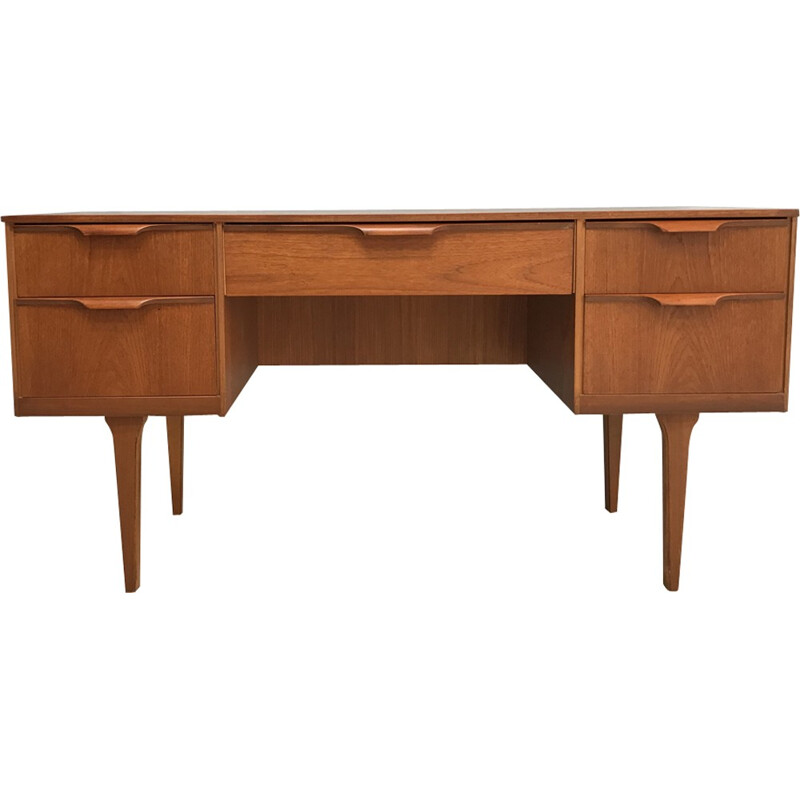 Desk in teak by Frank Guille for Austinsuite - 1960s