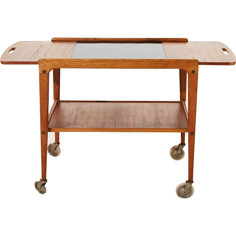 Service trolley " Thea" in teak par Yngve Ekström - 1950s