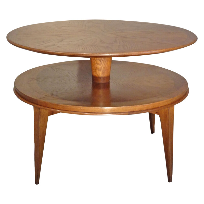Mid century modern coffee table in oak - 1940s