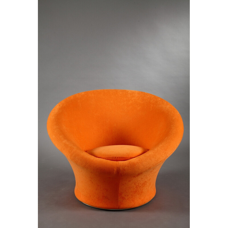  Orange mushroom set, Pierre PAULIN - 1960s