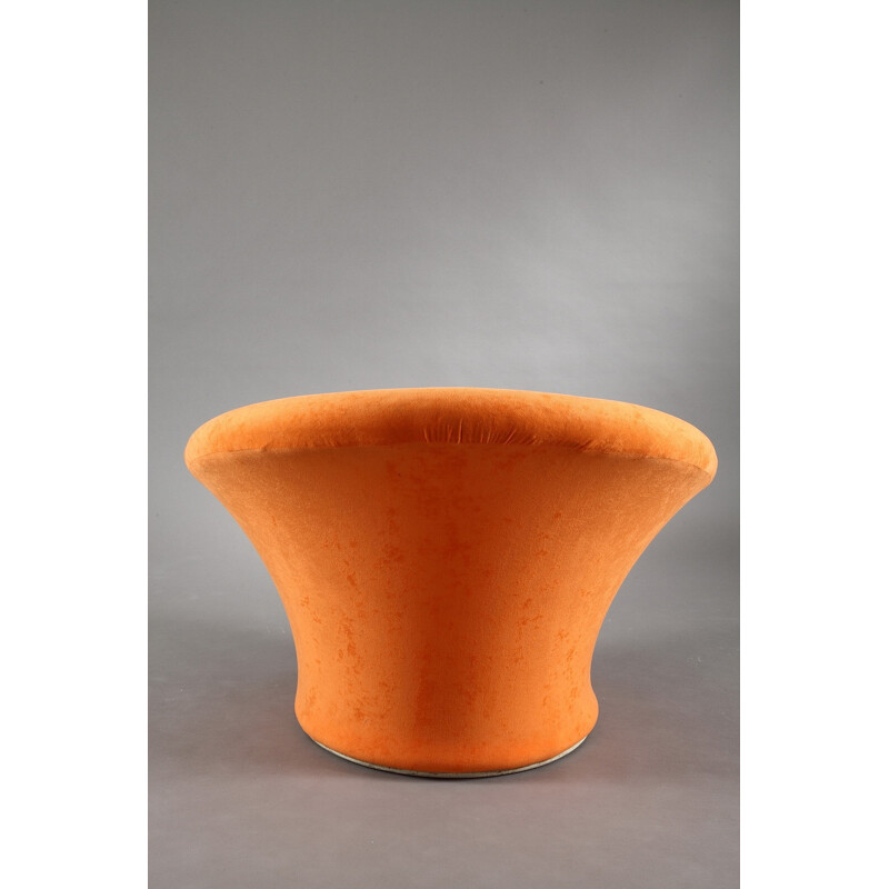  Orange mushroom set, Pierre PAULIN - 1960s