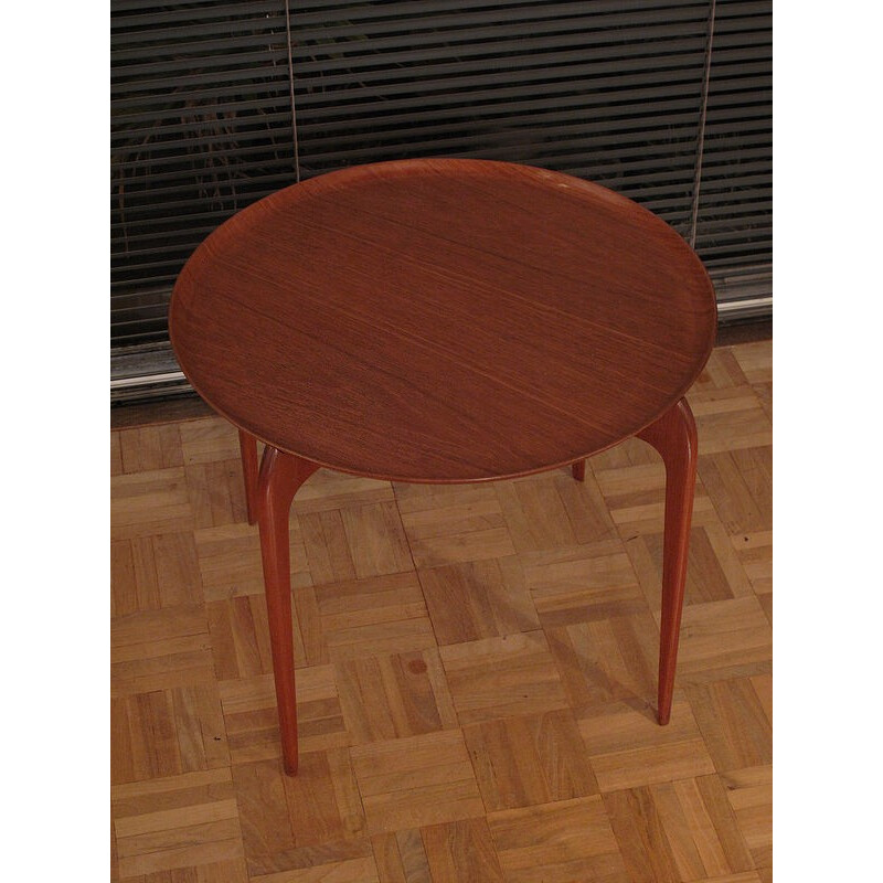 Vintage Danish Teak Side Table - 1950s