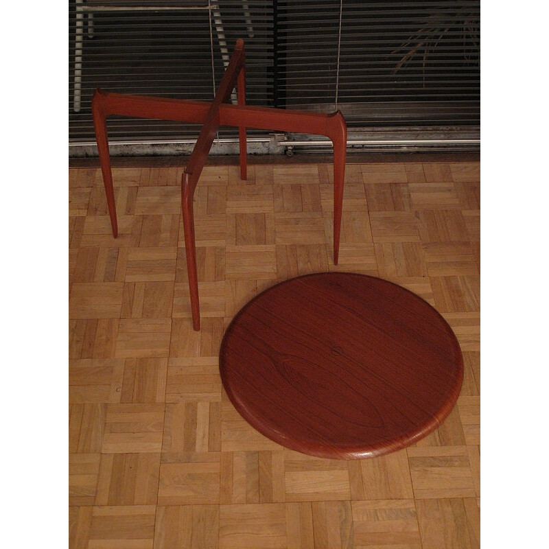 Vintage Danish Teak Side Table - 1950s