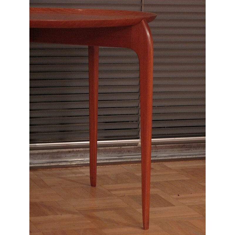 Vintage Danish Teak Side Table - 1950s