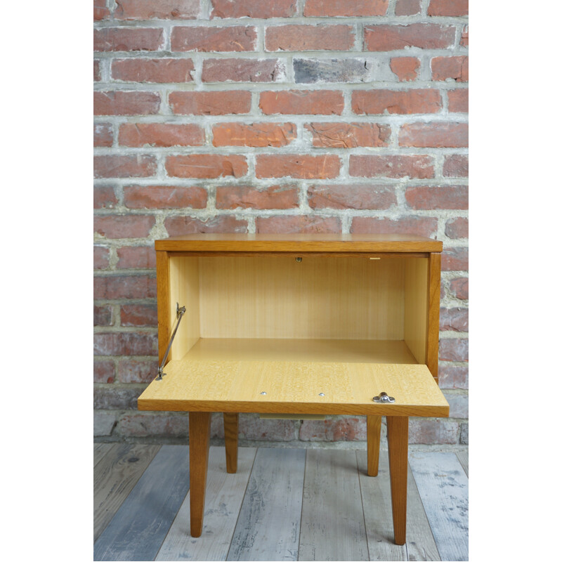 Pair of vintage Bedside Tables in wood - 1950s