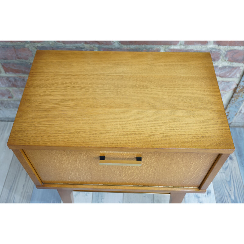 Pair of vintage Bedside Tables in wood - 1950s