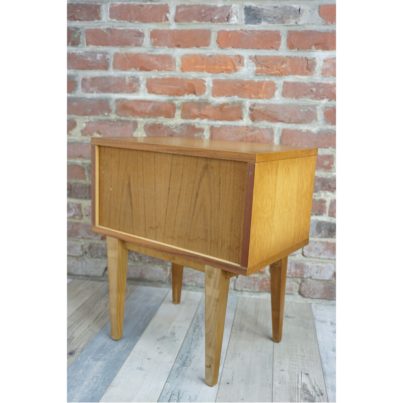 Pair of vintage Bedside Tables in wood - 1950s