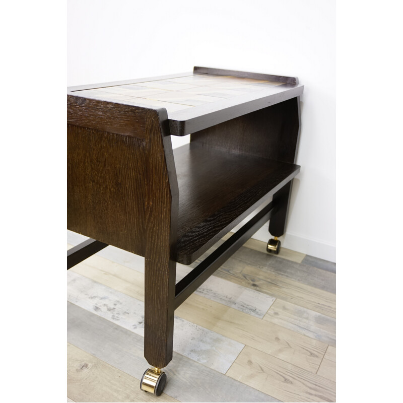 Vintage Serving trolley by Guillerme and Chambron - 1950s