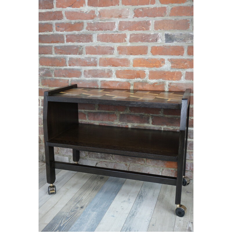 Vintage Serving trolley by Guillerme and Chambron - 1950s