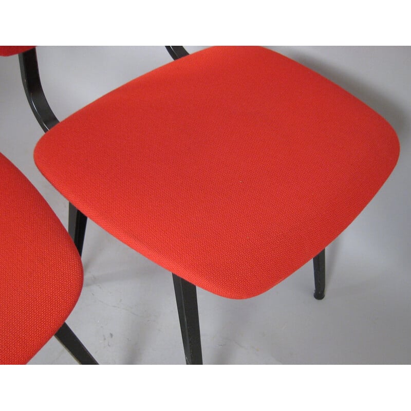 Vintage Set of 4 chairs by Friso Kramer for Ahrend De Cirkel - 1960s