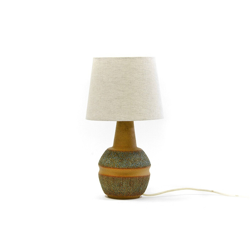 Vintage Stoneware table lamp by Einar Johansen - 1960s