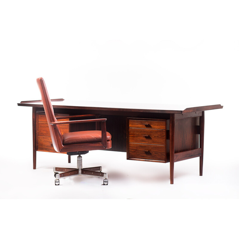 Bureau Vintage en palissandre par Arne Vodder pour Sibast Furniture - 1960