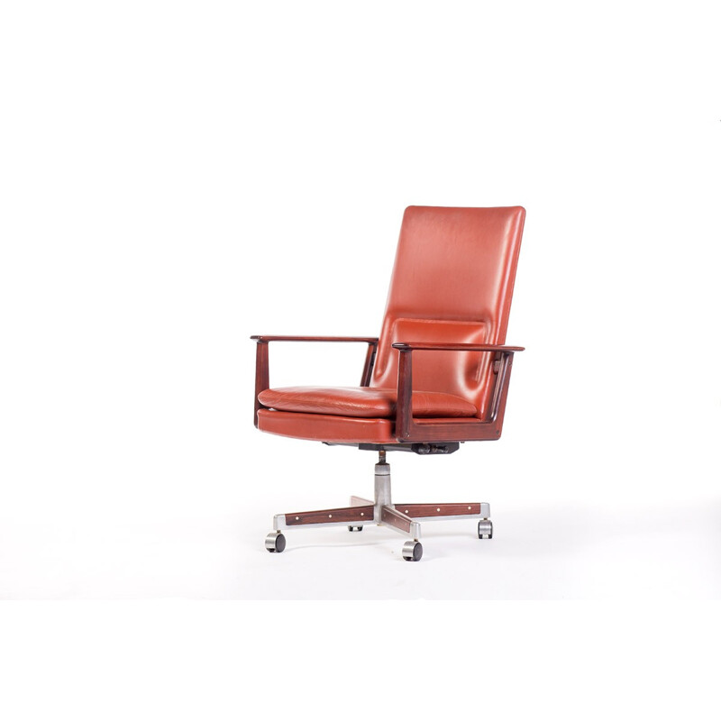 Vintage executive desk chair by Arne Vodder for Sibast Furniture - 1960s