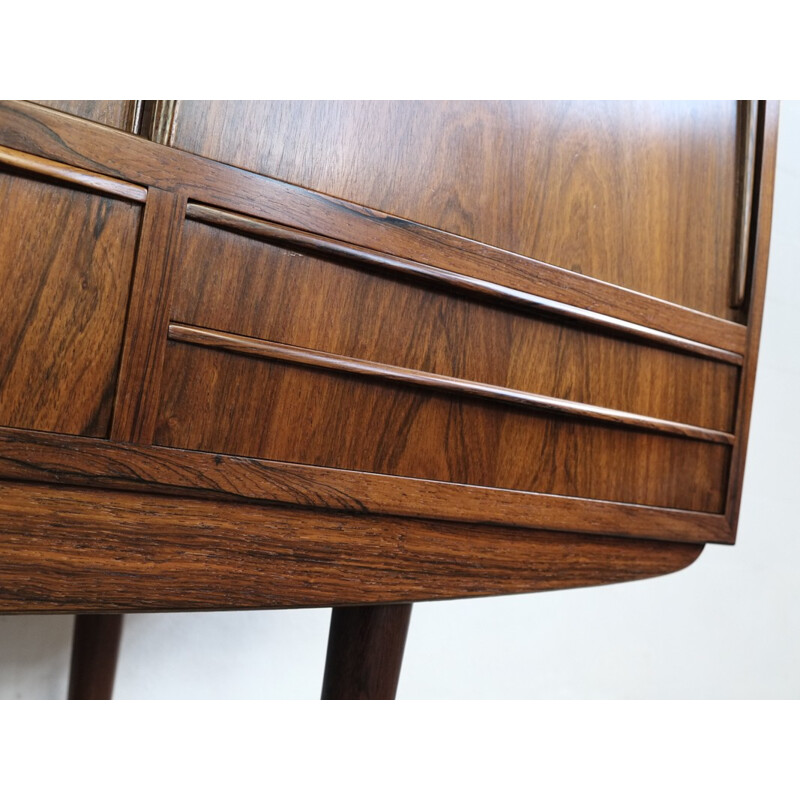 Vintage Danish highboard in rosewood - 1960s