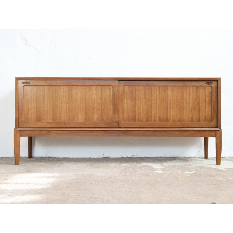 Vintage sideboard in teak by HW Klein for Bramin - 1960s