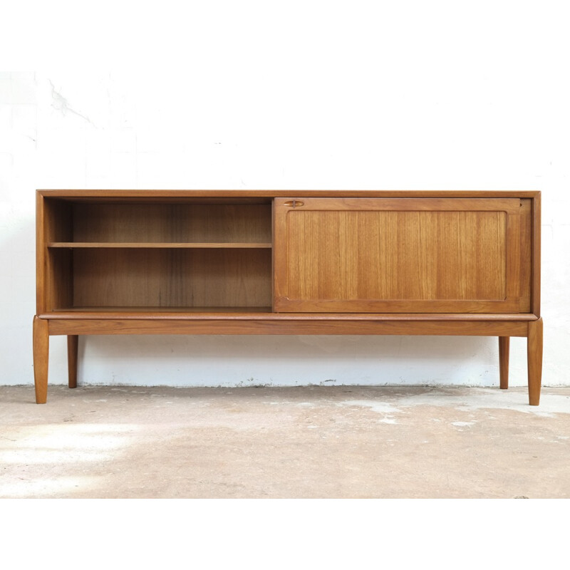 Vintage sideboard in teak by HW Klein for Bramin - 1960s