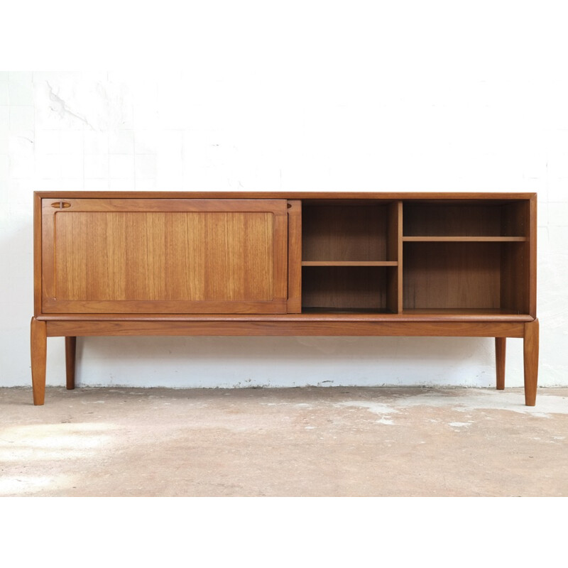 Vintage sideboard in teak by HW Klein for Bramin - 1960s