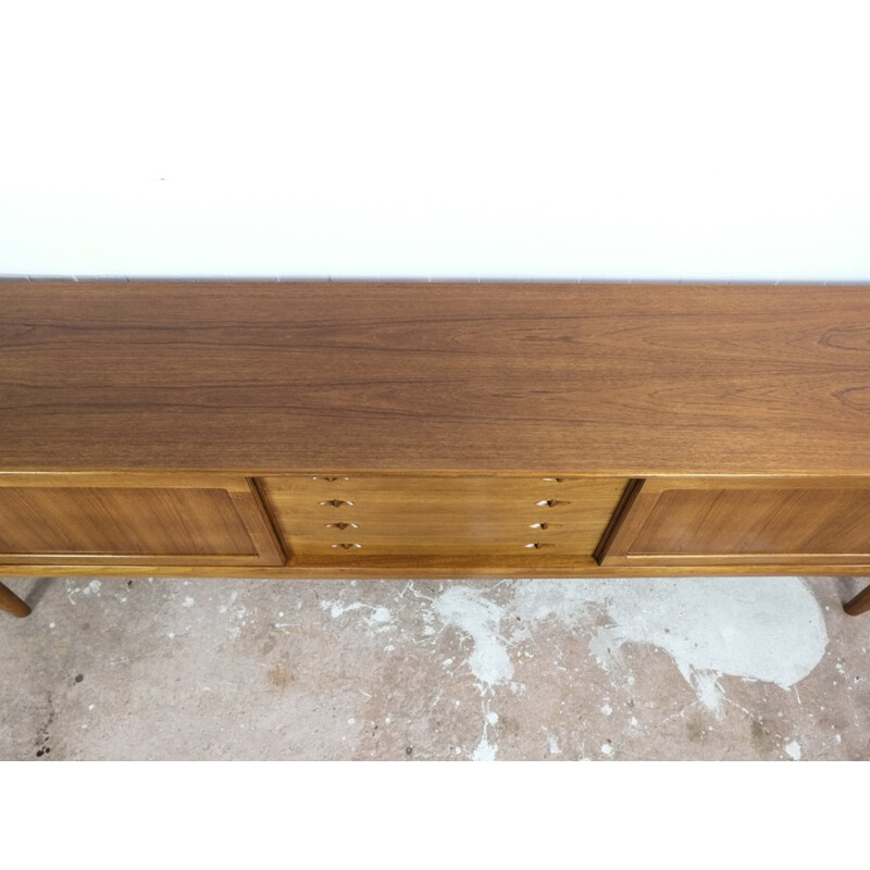 Vintage sideboard in teak by HW Klein for Bramin - 1960s