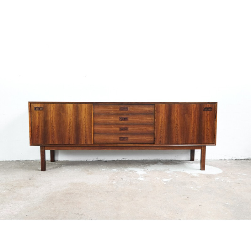 Vintage Danish sideboard in rosewood by Brouer - 1960s