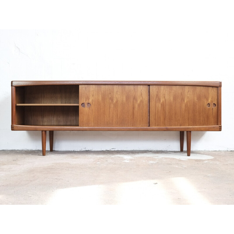 Vintage sideboard in teak by HW Klein for Bramin - 1960s