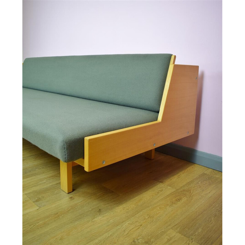 Canapé-lit vintage de Hans J. Wegner pour Getama Modèle GE 258 - 1970