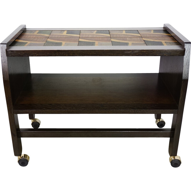 Vintage Serving trolley by Guillerme and Chambron - 1950s