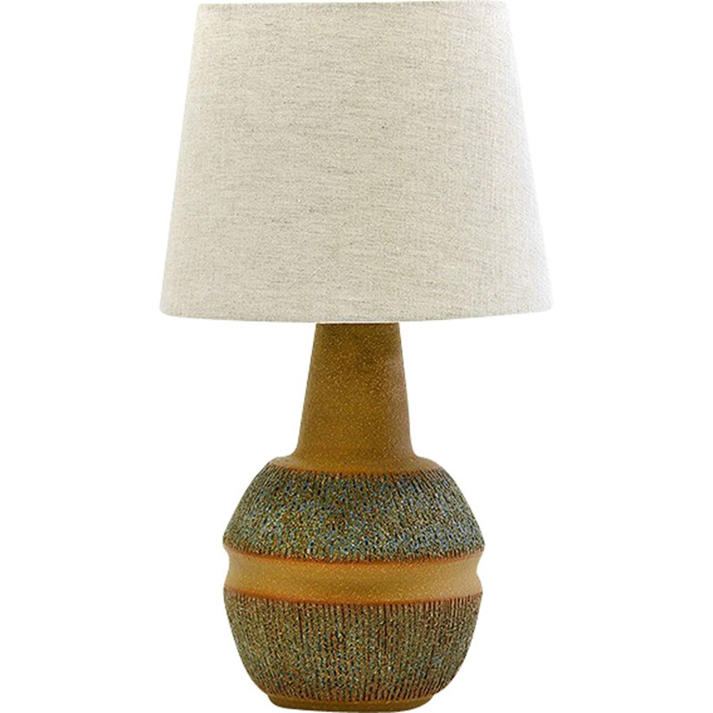 Vintage Stoneware table lamp by Einar Johansen - 1960s