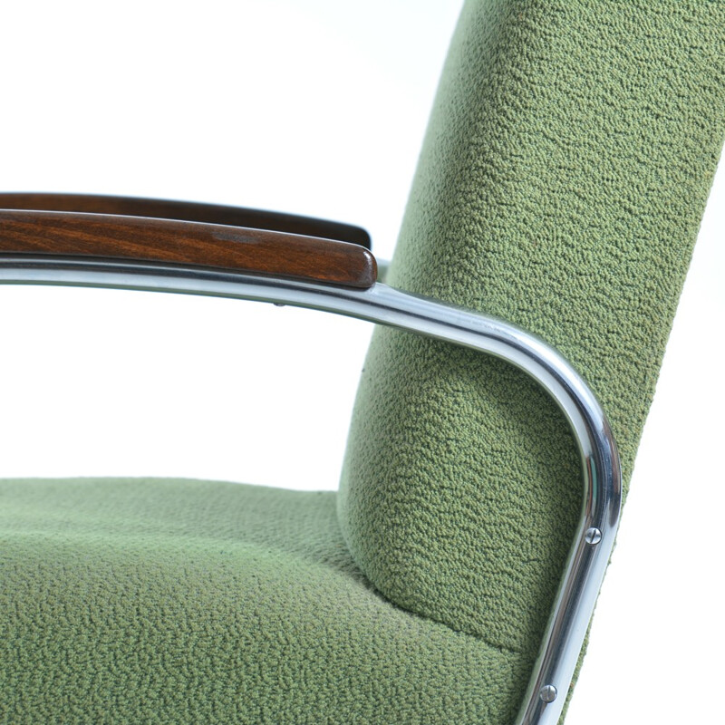 Vintage Armchair S 411 by Mücke Melder - 1940s