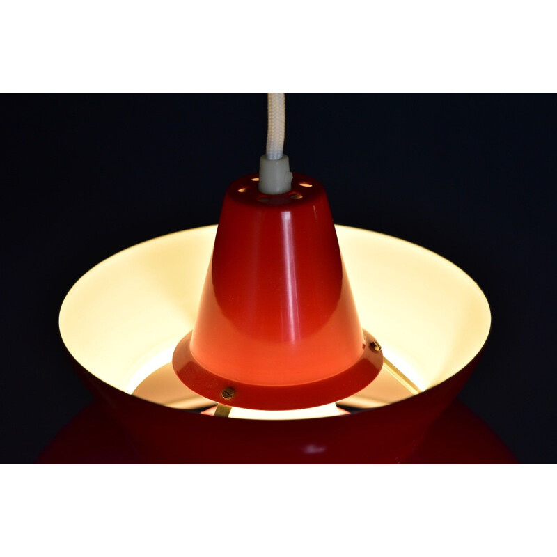 Vintage pendant lamp by Jørn Utzon Søværnspendel for Nordisk Solar - 1960s