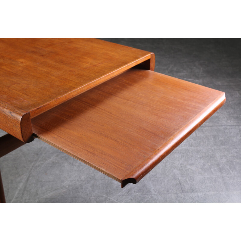 Teak coffee table with extensions by Johannes Andersen for Uldum Møbelfabrik - 1960s