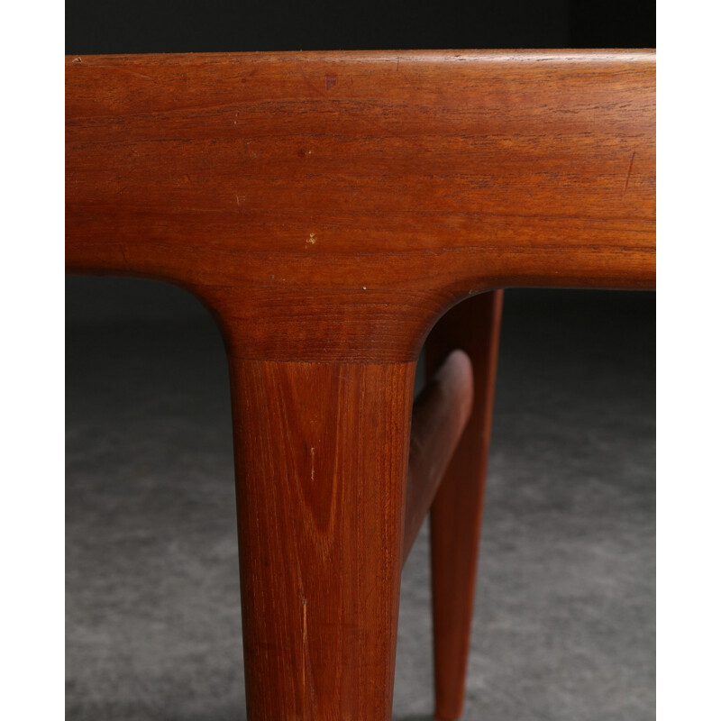 Teak coffee table with extensions by Johannes Andersen for Uldum Møbelfabrik - 1960s
