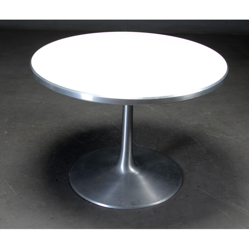 Vintage Circular dining table by Poul Cadovius - 1960s