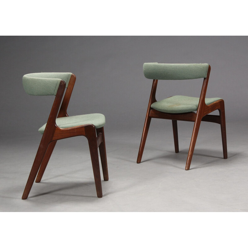 Set of 6 Vintage Teak Dining Chairs - 1960s