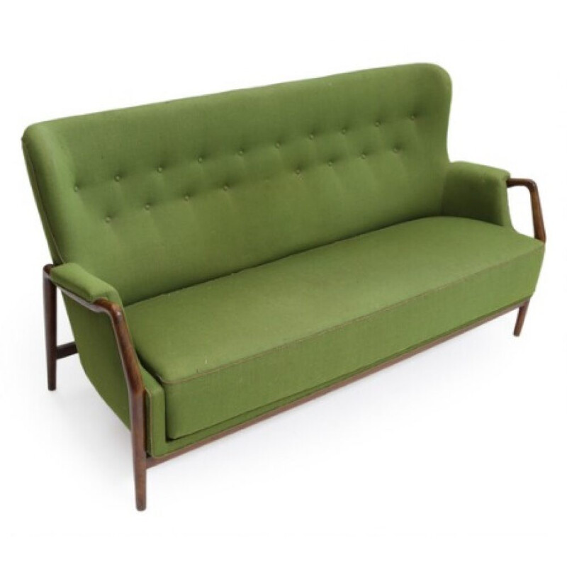 Vintage 3-seater sofa by A. Andersen & Bohm for Kurt Olsen - 1950s
