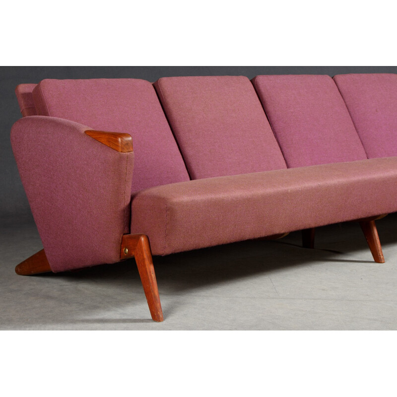 Vintage Danish Sofa in teak by Arne Hovmand-Olsen - 1950s