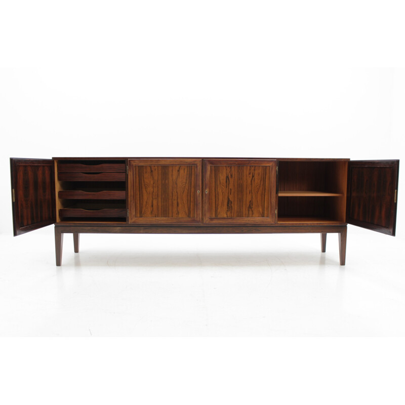 Vintage rosewood sideboard by Severin Hansen - 1960s