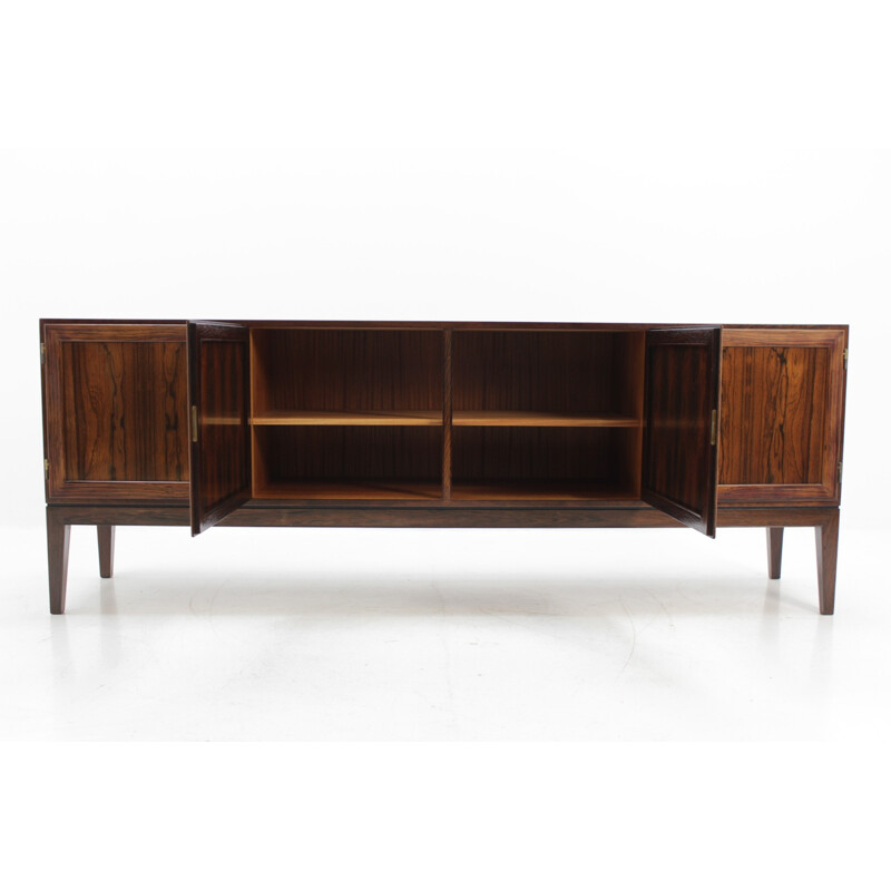 Vintage rosewood sideboard by Severin Hansen - 1960s