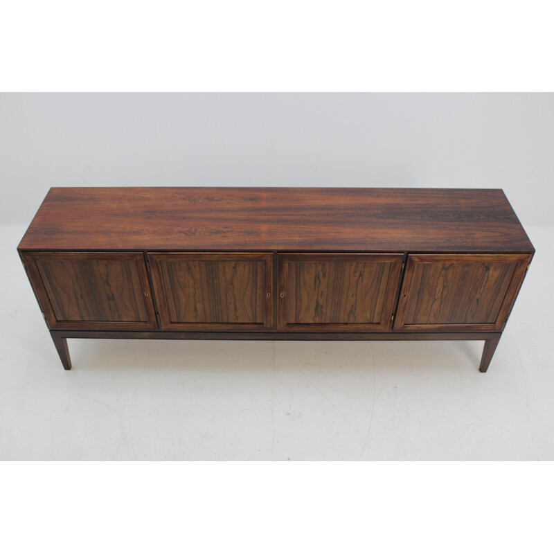 Vintage rosewood sideboard by Severin Hansen - 1960s