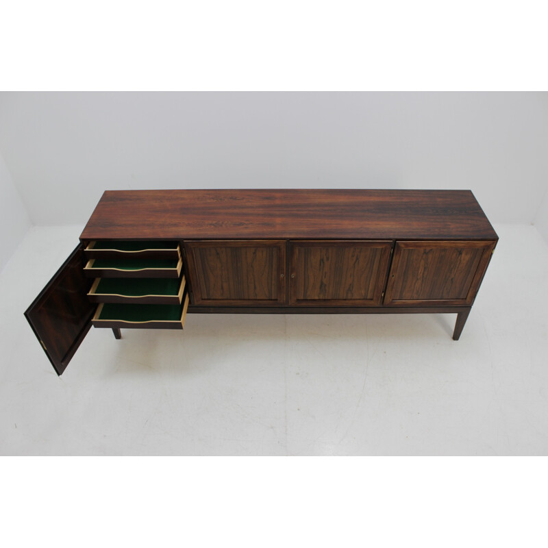 Vintage rosewood sideboard by Severin Hansen - 1960s