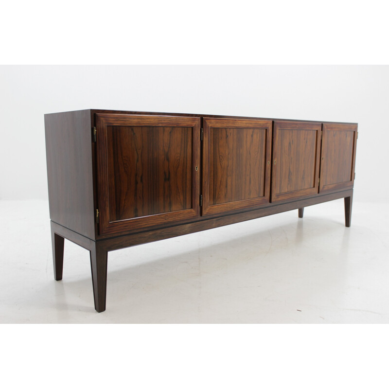 Vintage rosewood sideboard by Severin Hansen - 1960s