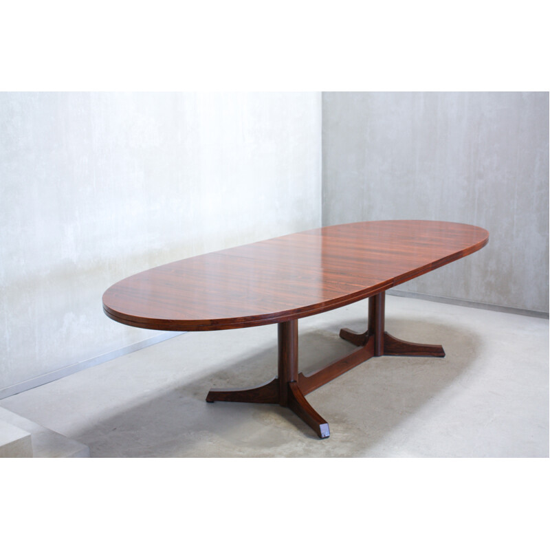 Vintage Oval Dining Table by Robert Heritage for Archie Shine - 1960s