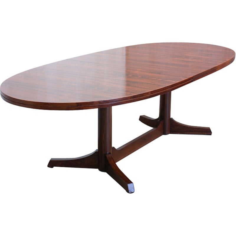 Vintage Oval Dining Table by Robert Heritage for Archie Shine - 1960s