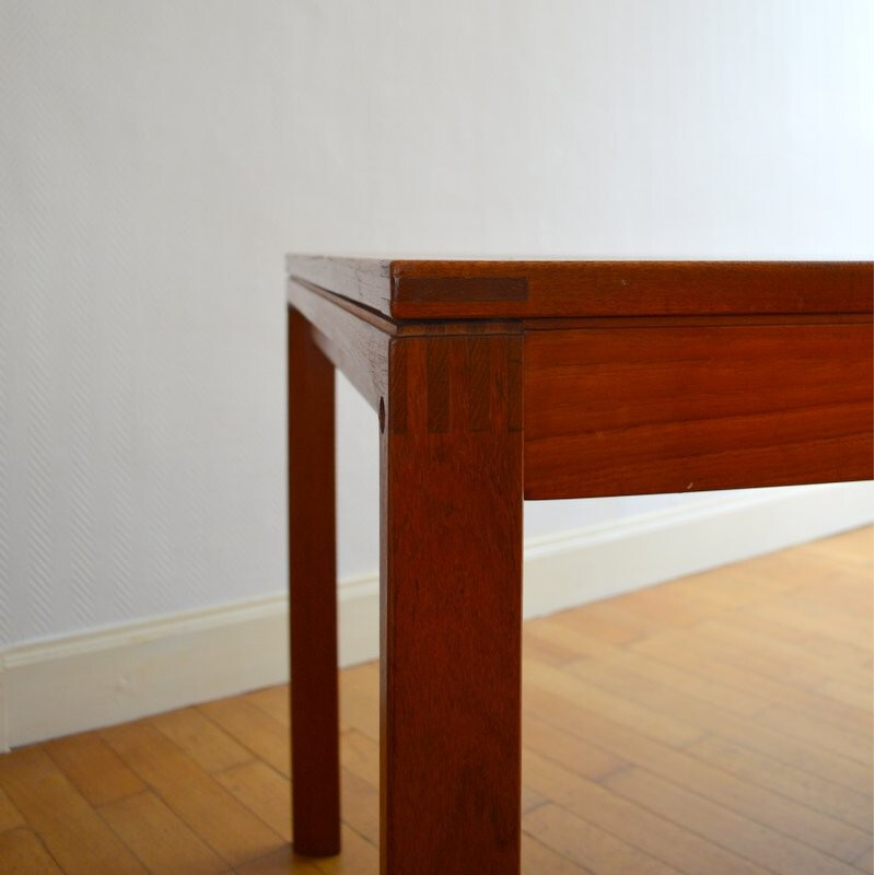 Vintage Scandinavian Teak Dining Table By Gerhard Berg - 1960s